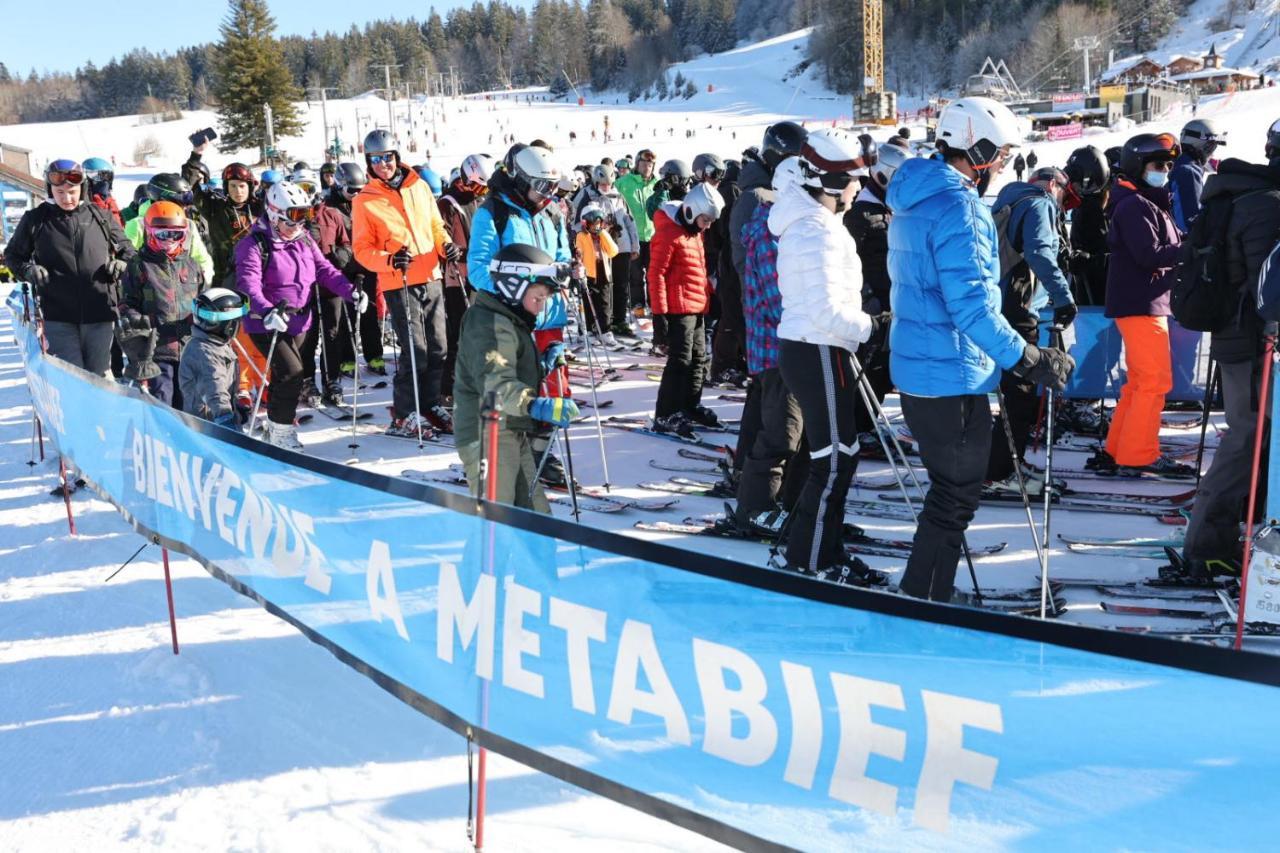 Place Royale Pour 10 A 12 Personnes A 30 Met Des Pistes De Ski Et Vtt Métabief エクステリア 写真
